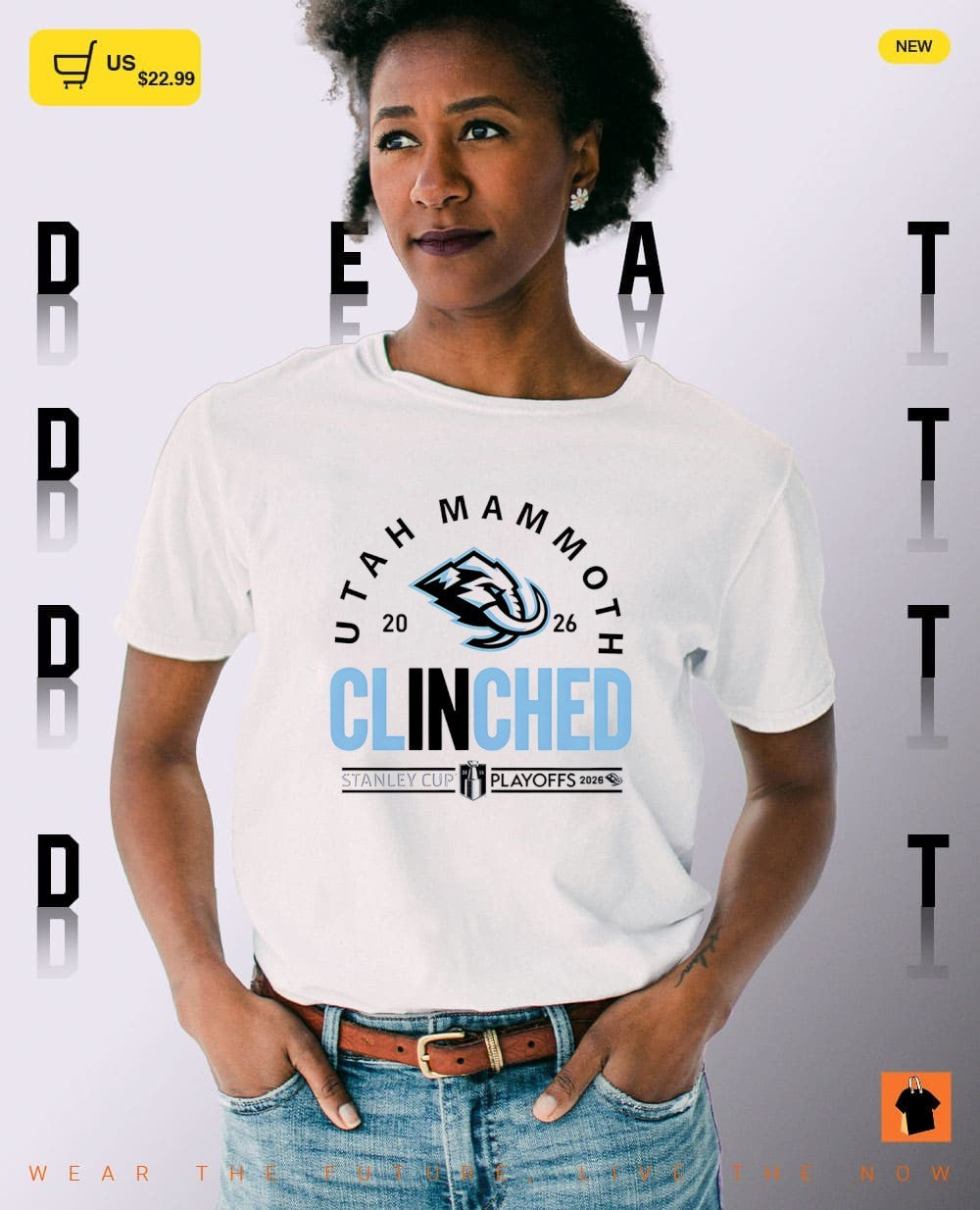 Utah Mammoth Hockey Clinched Stanley Cup Playoffs 2026 shirt