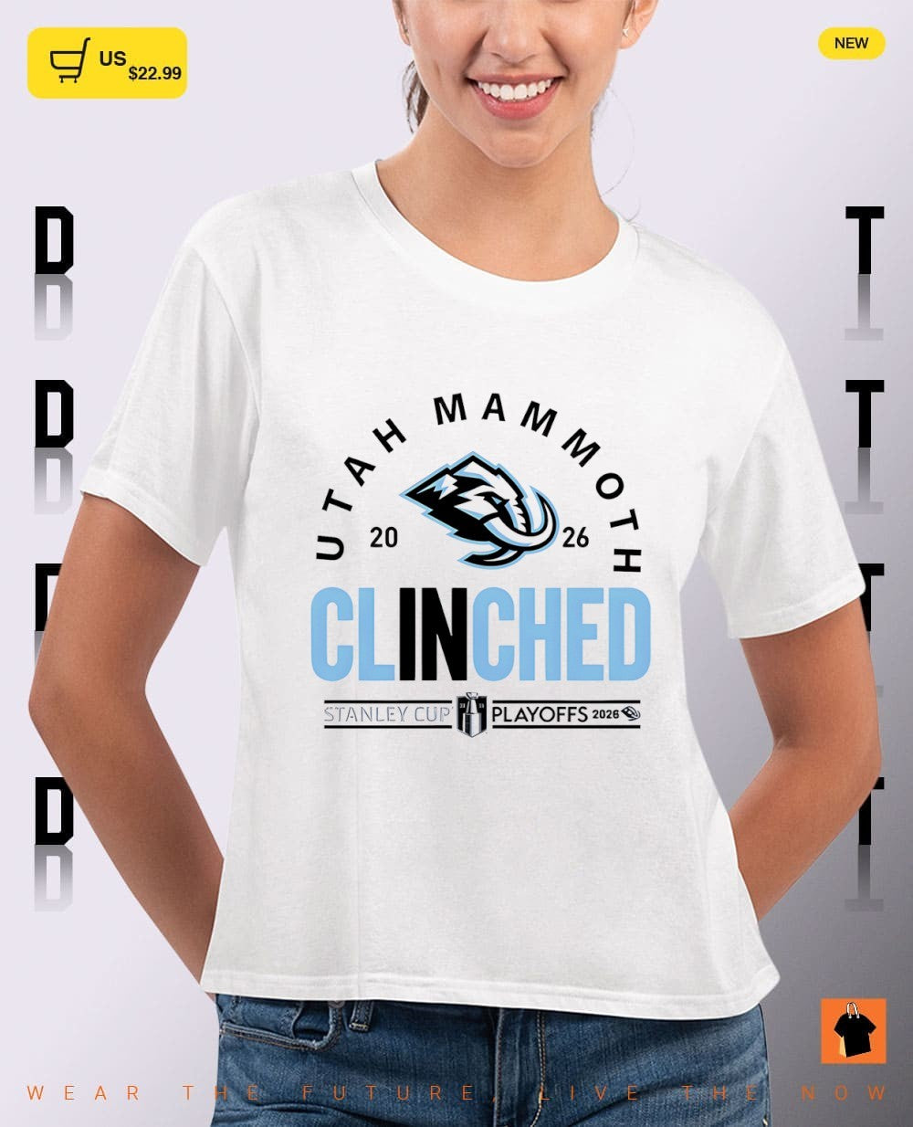 Utah Mammoth Hockey Clinched Stanley Cup Playoffs 2026 shirt