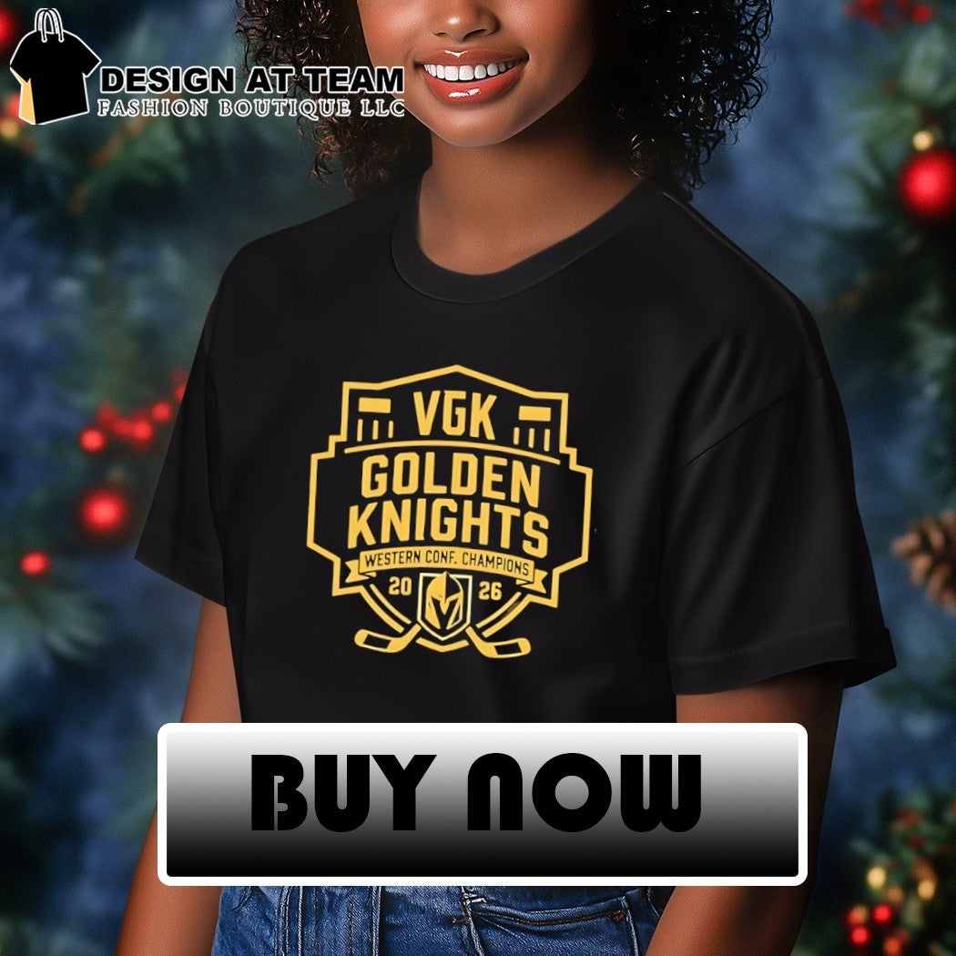 VGK Vegas Golden Knights vs Western Conference Champions 2026 shirt