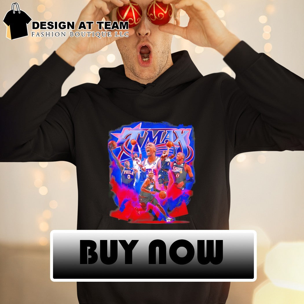 VJ Maxx Philadelphia 76ers Basketball NBA All Stars graphic shirt