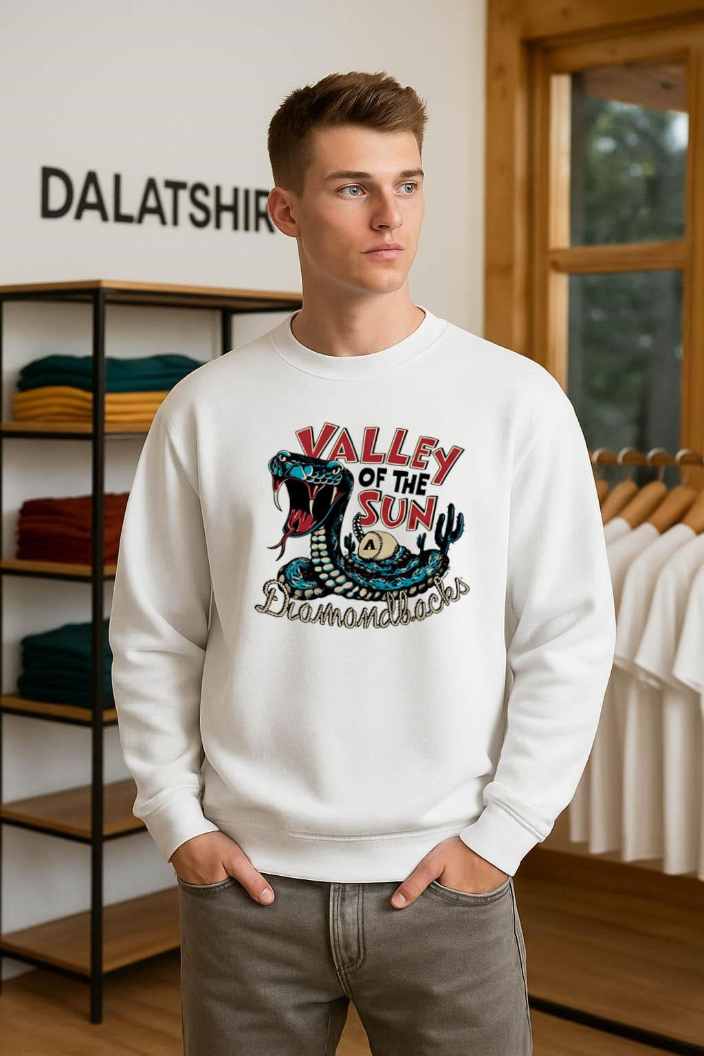 Valley Of The Sun Diamondbacks Snake Baseball Cactus shirt