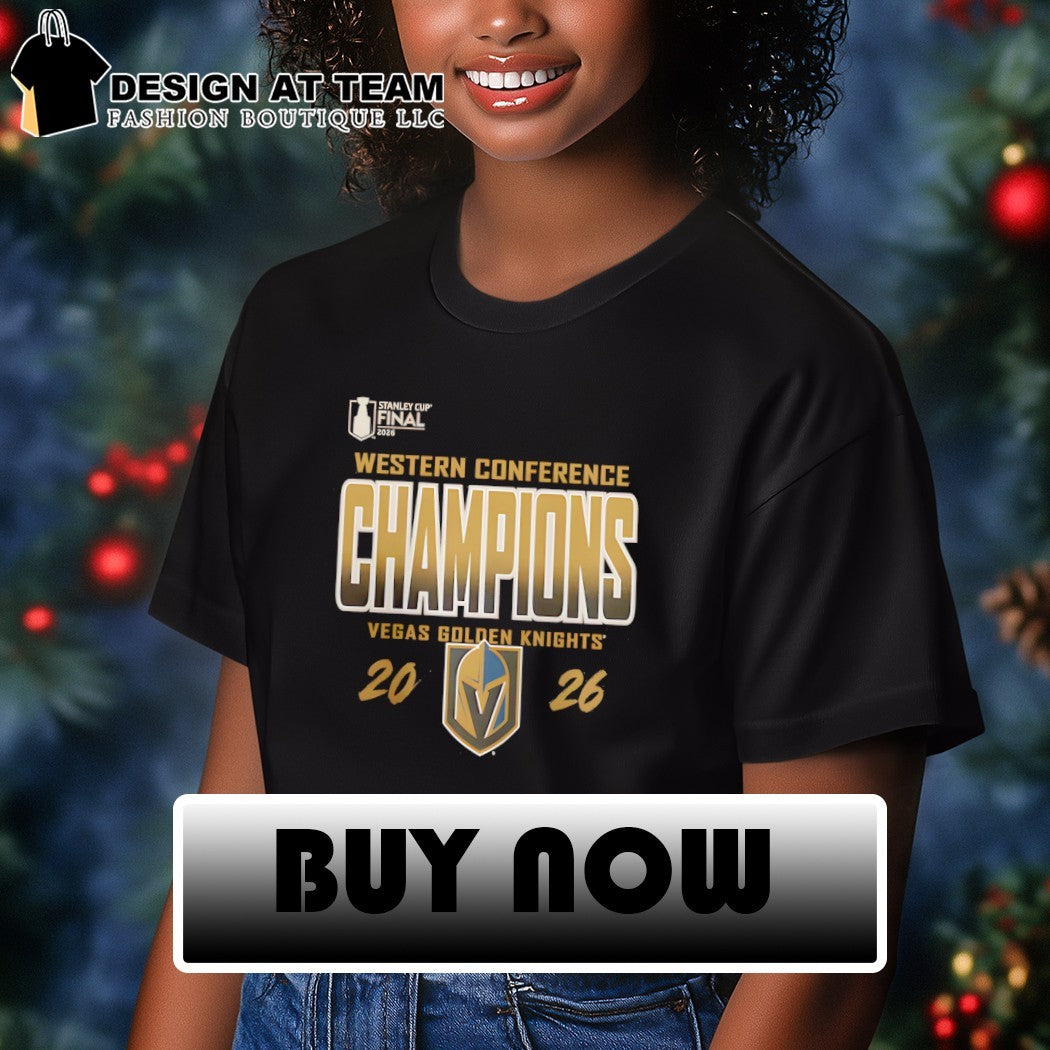 Vegas Golden Knights 2026 NHL Western Conference Champions Locker Room shirt