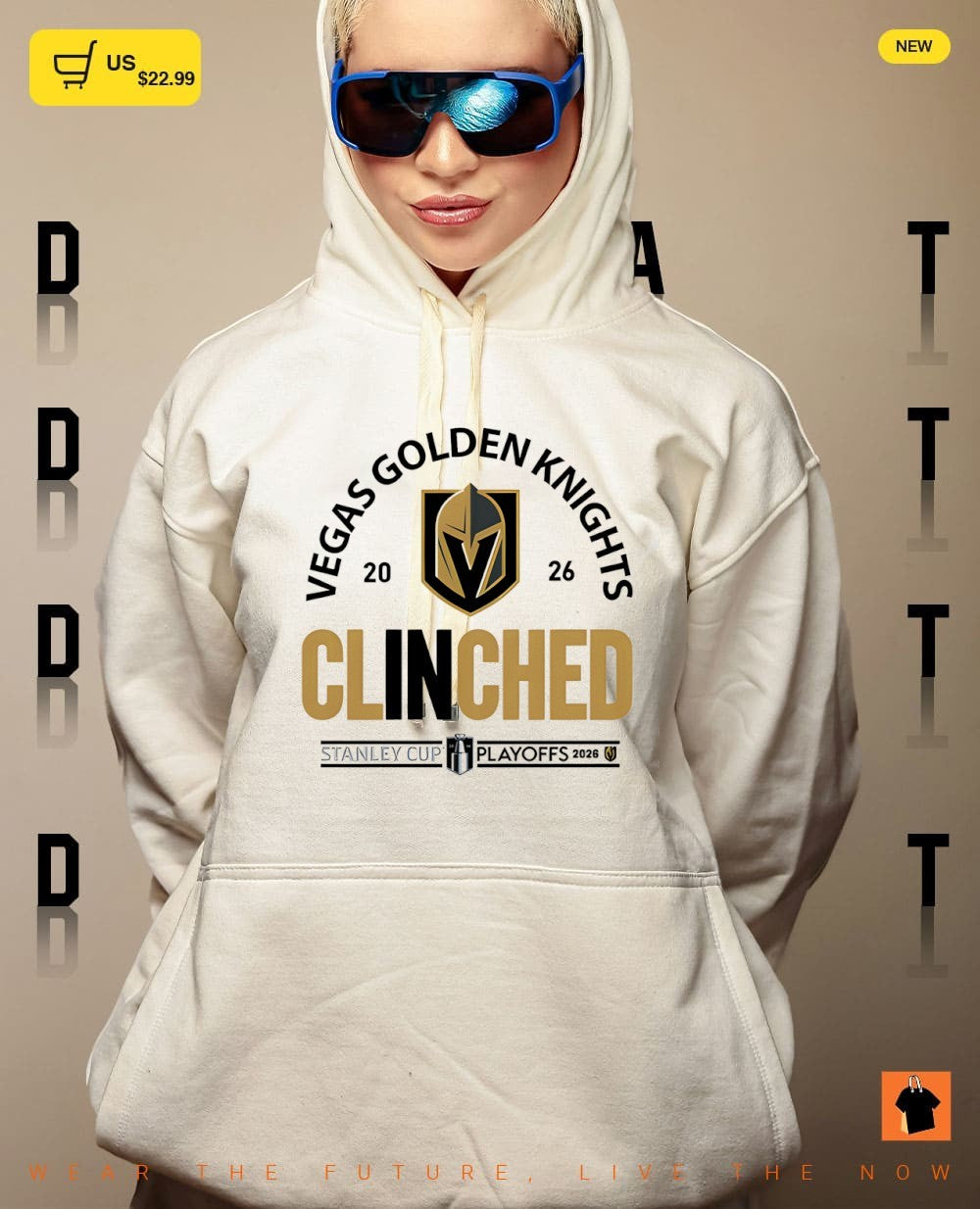Vegas Golden Knights Hockey Clinched Stanley Cup Playoffs 2026 shirt