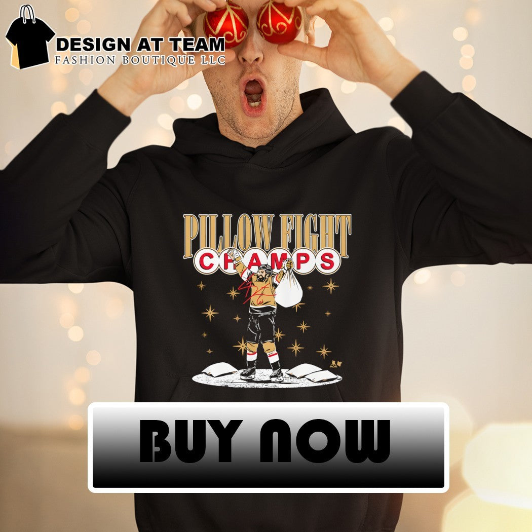 Vegas Golden Knights Hockey Pillow Fight Champs signature shirt