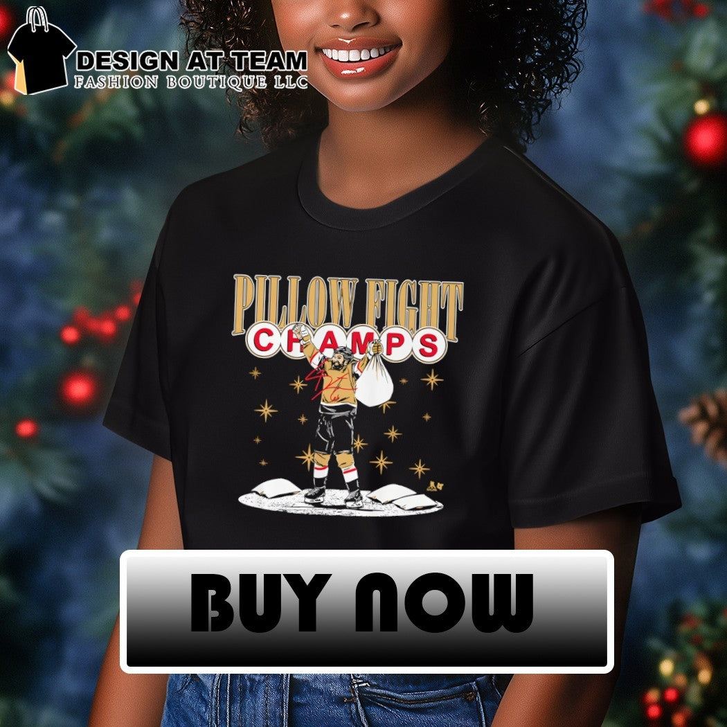 Vegas Golden Knights Hockey Pillow Fight Champs signature shirt