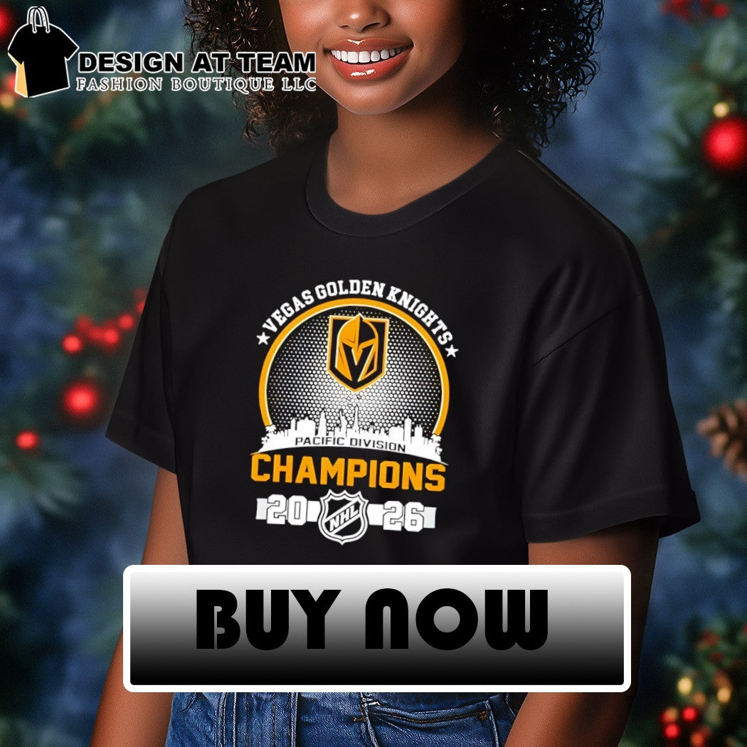 Vegas Golden Knights Pacific Division Champs 2026 Stanley Cup shirt