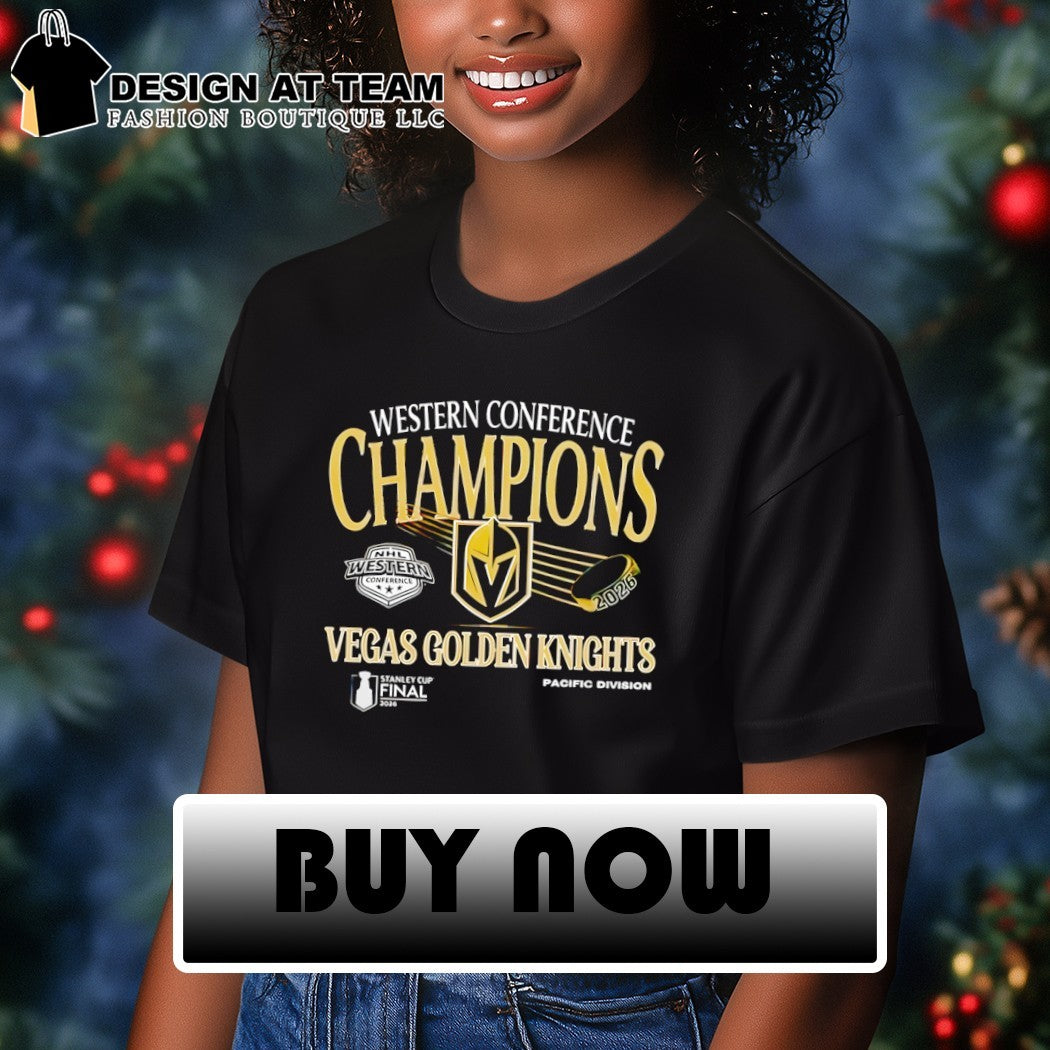Vegas Golden Knights Western Conference Champions 2026 Pacific Division Final shirt
