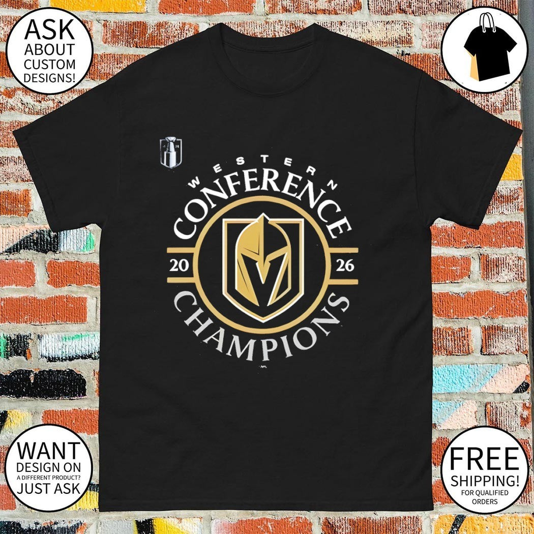 Vegas Golden Knights Western Conference Champions 2026 shirt