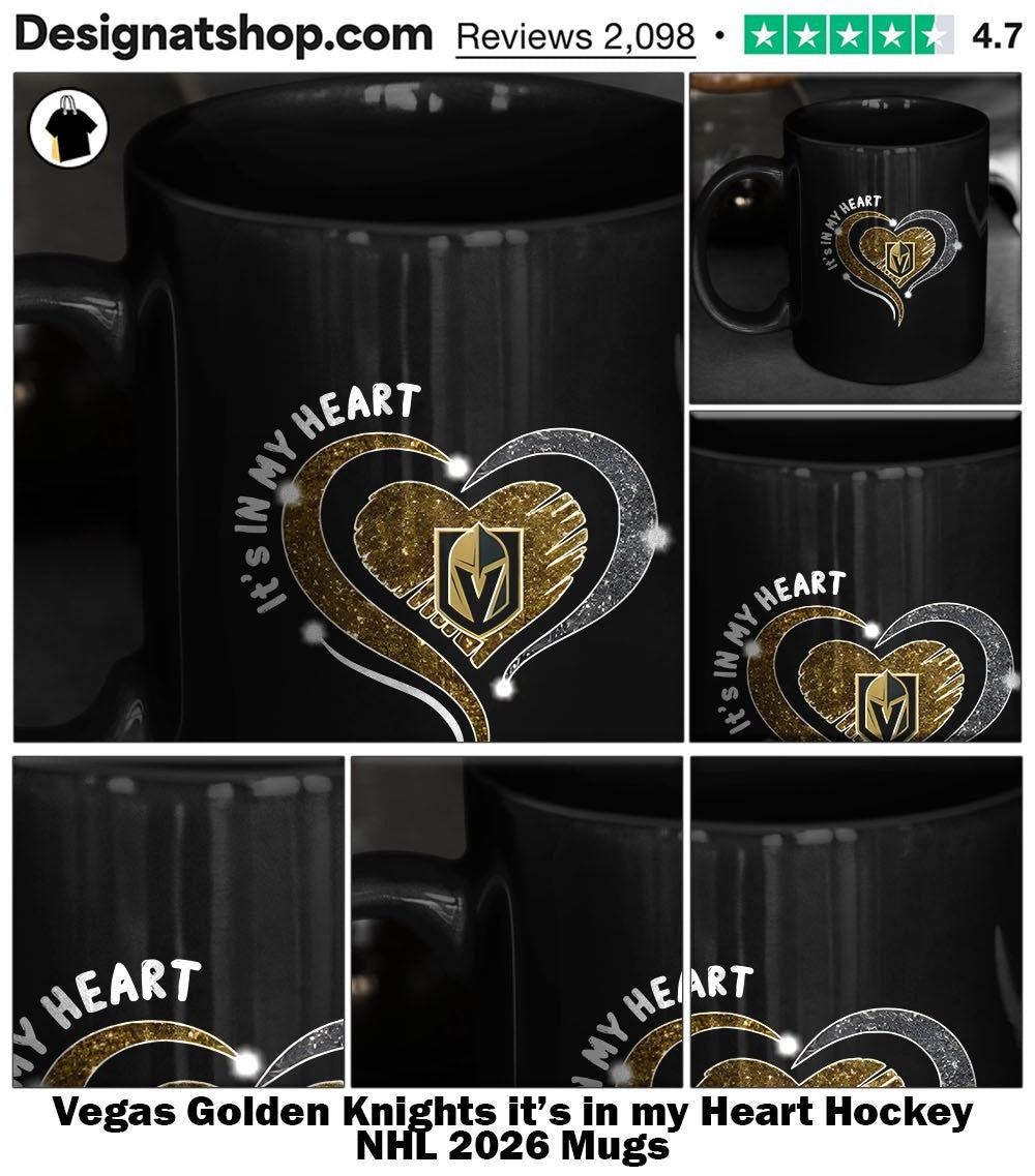 Vegas Golden Knights it’s in my Heart Hockey NHL 2026 shirt