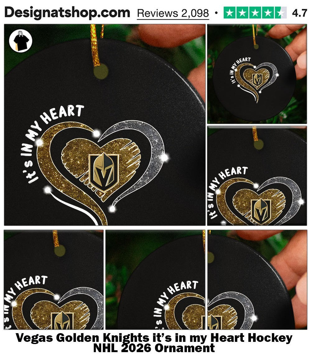 Vegas Golden Knights it’s in my Heart Hockey NHL 2026 shirt