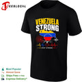 Venezuela strong stay strong map shirt