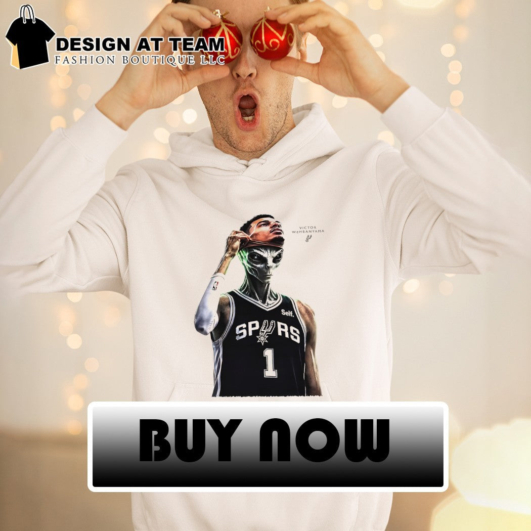 Victor Wembanyama #1 Spurs MVP Alien Mask shirt