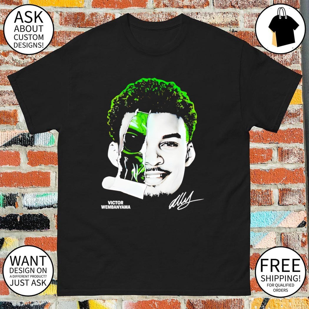 Victor Wembanyama Alien San Antonio Spurs Basketball NBA signature shirt