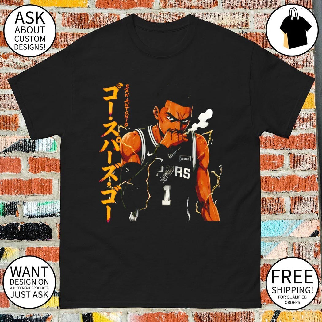 Victor Wembanyama Anime cartoon San Antonio Spurs Basketball 2026 NBA Finals shirt