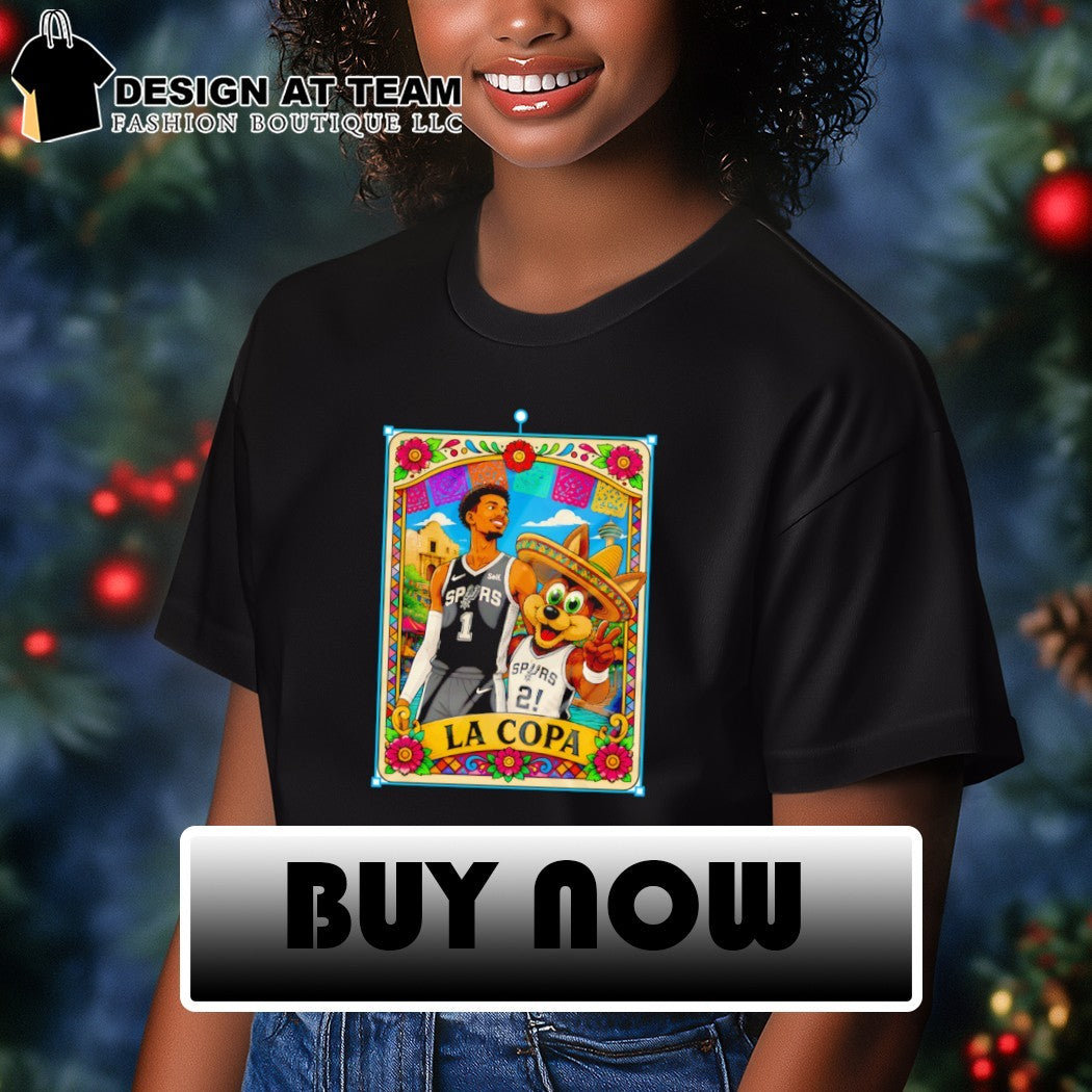 Victor Wembanyama Coyote Mexico La Copa San Antonio Spurs Basketball card shirt
