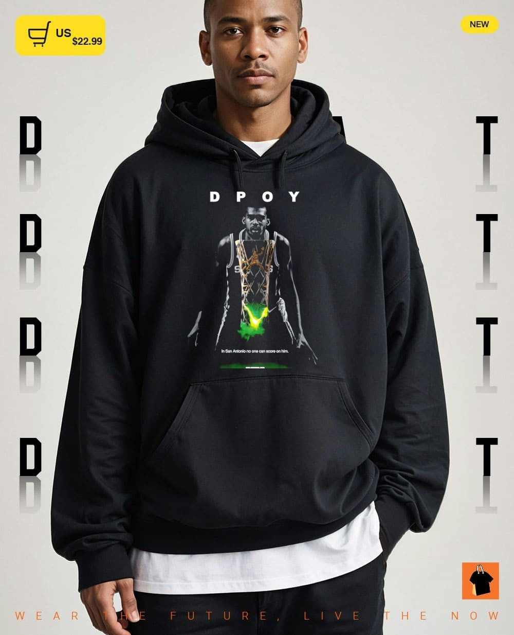 Victor Wembanyama Dpoy San Antonio Spurs in San Antonio no one can score on him shirt