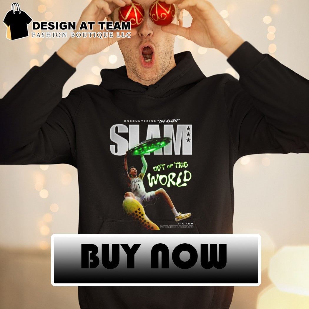 Victor Wembanyama Encountering The Alien Slam out of this world shirt