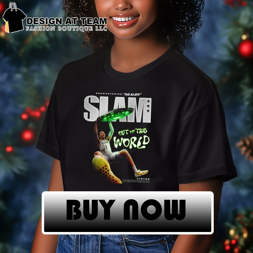 Victor Wembanyama Encountering The Alien Slam out of this world shirt