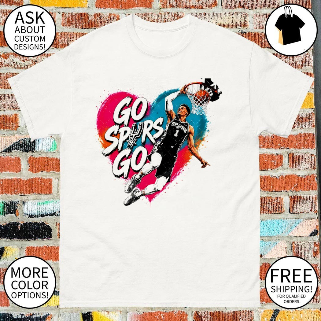 Victor Wembanyama Go Spurs Go San Antonio Spurs Basketball Game Day 2026 shirt