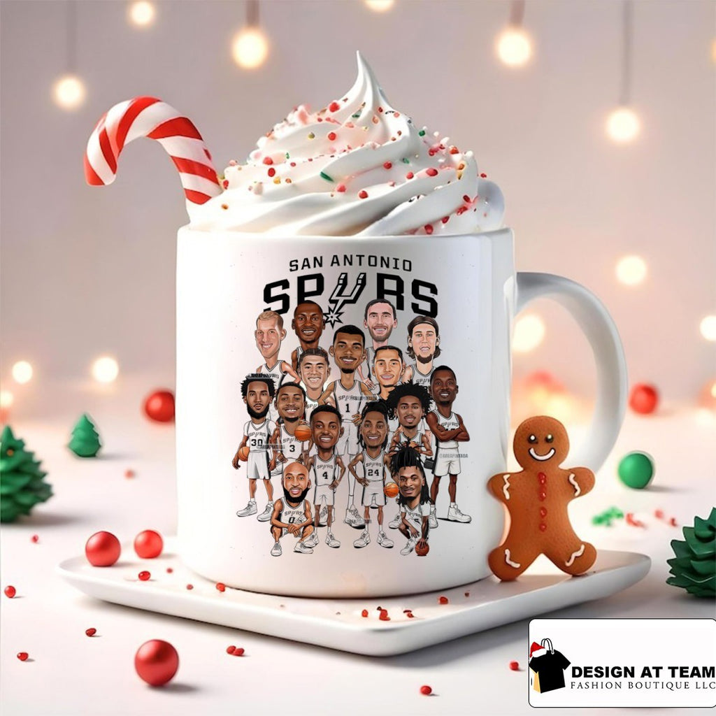 Victor Wembanyama Jeremy Sochan Devin Vassell Keldon Johnson caricature San Antonio Spurs Basketball 2026 shirt
