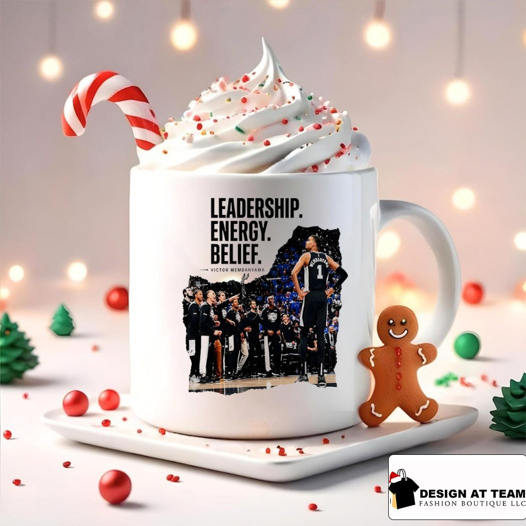 Victor Wembanyama Leadership Energy Belief shirt