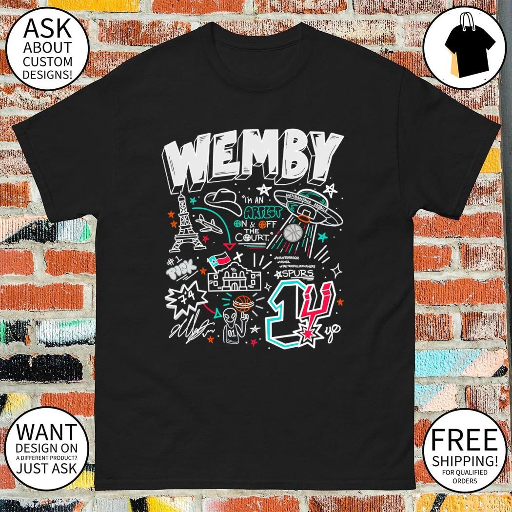 Victor Wembanyama San Antonio Spurs Basketball I’m an artist on and off the court shirt