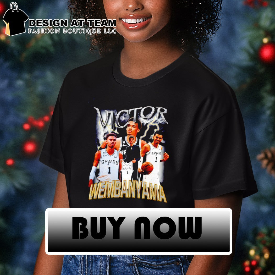 Victor Wembanyama San Antonio Spurs Basketball NBA 90’s Vintage Style shirt