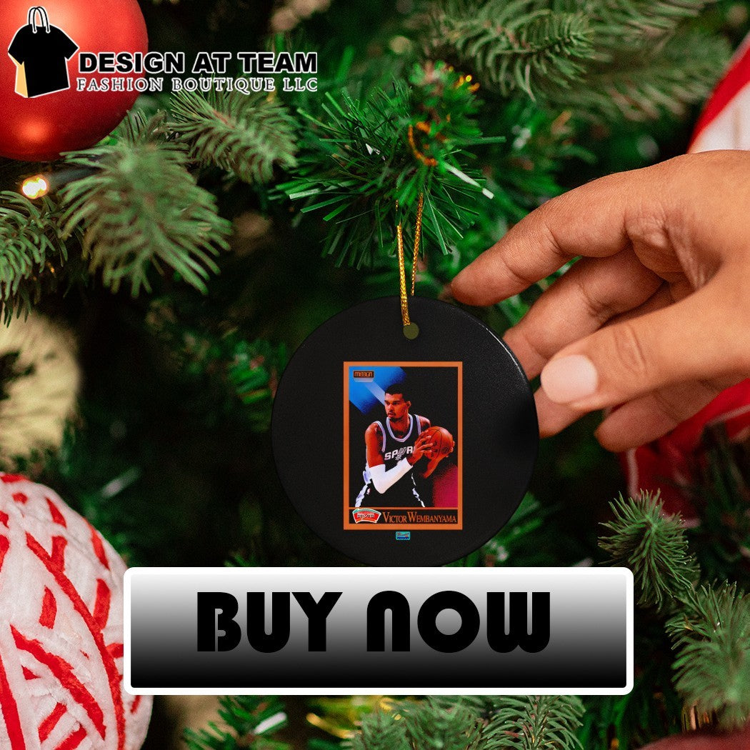 Victor Wembanyama San Antonio Spurs Basketball NBA vintage card shirt