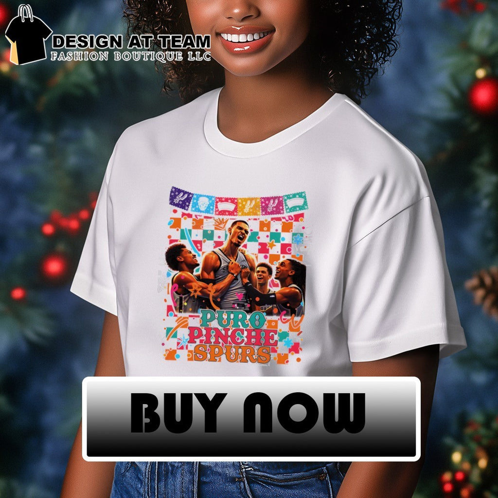 Victor Wembanyama San Antonio Spurs Basketball Puro Pinche Spurs Fiesta NBA shirt