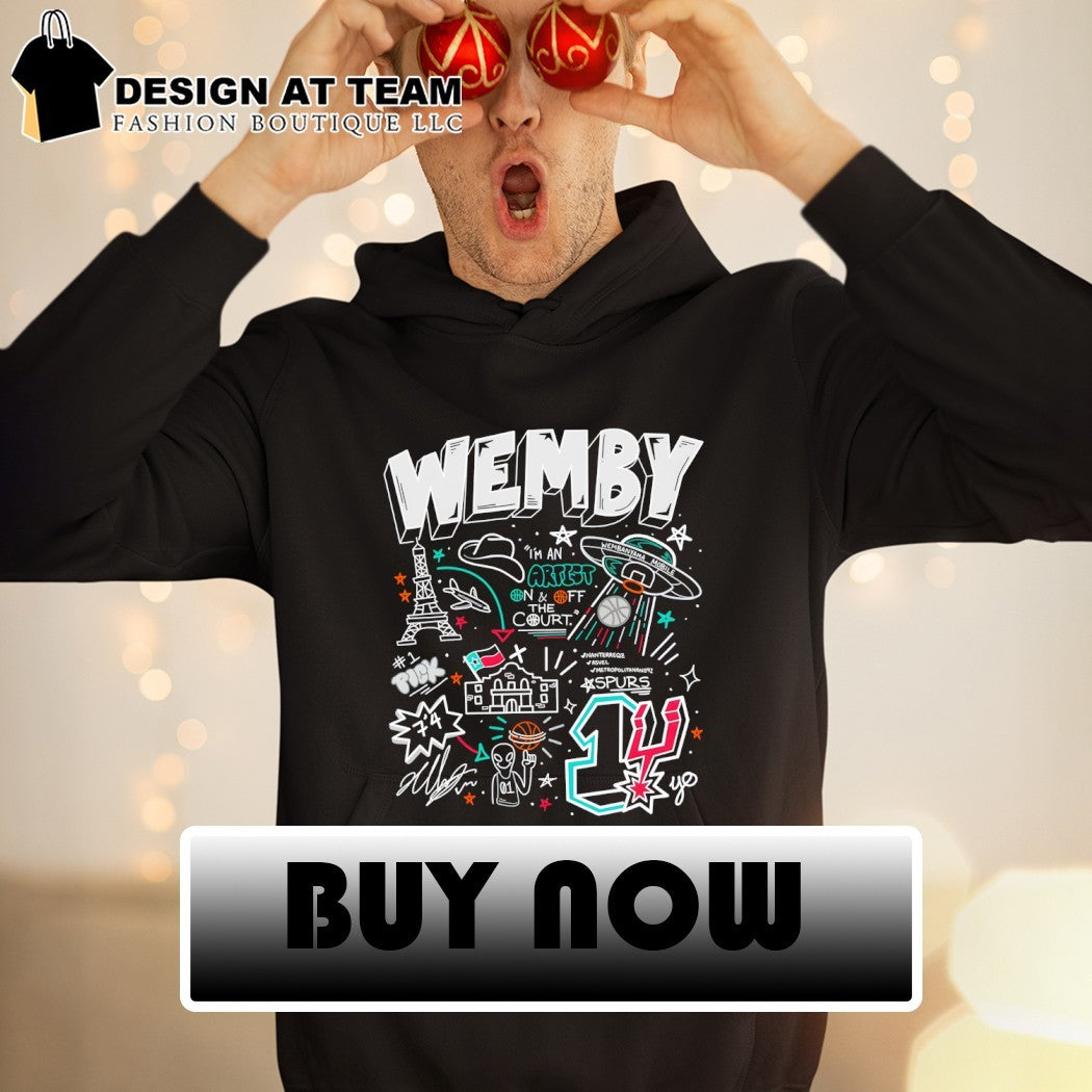 Victor Wembanyama San Antonio Spurs Basketball Wemby I’m an artist on off the court shirt