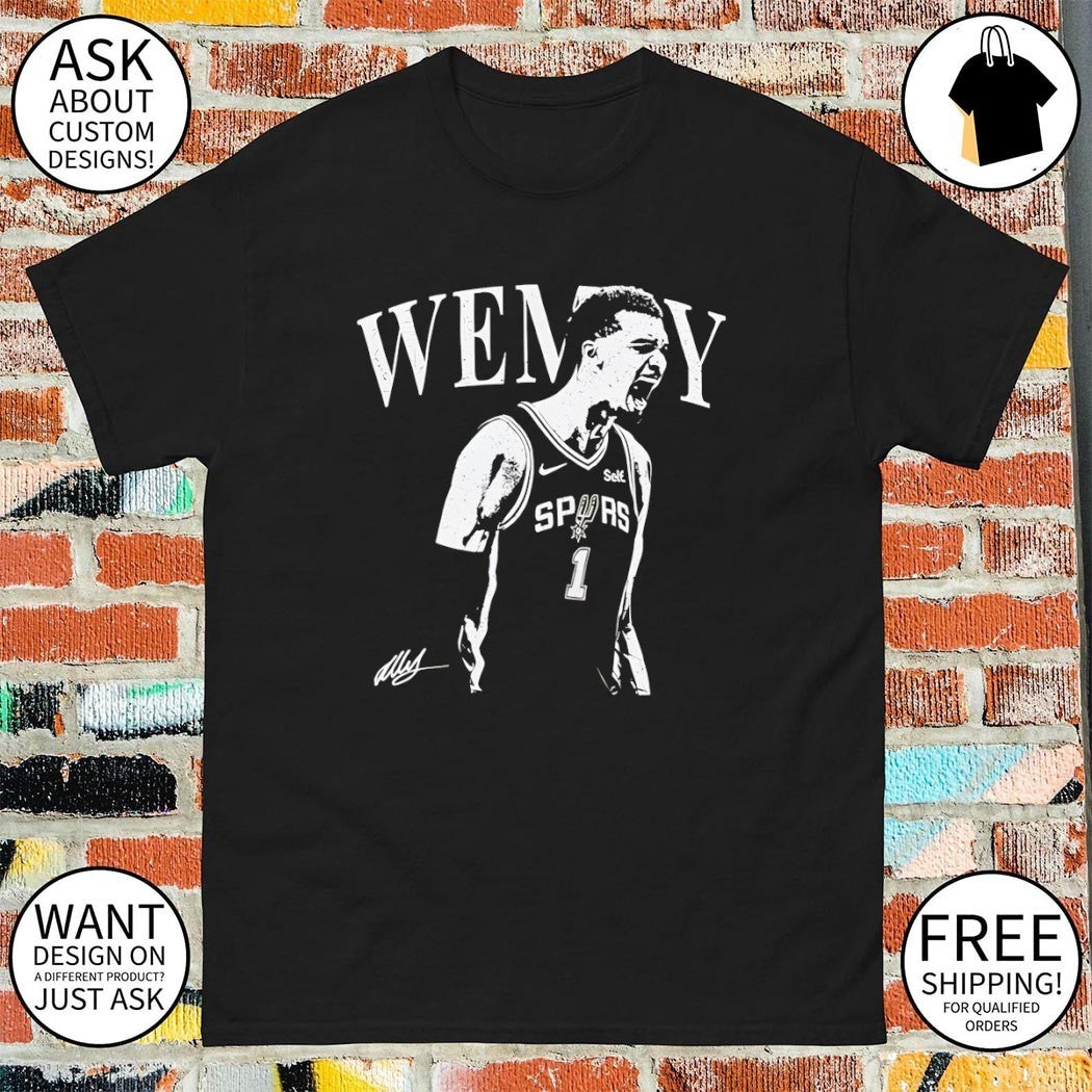 Victor Wembanyama San Antonio Spurs Basketball go Spurs go signature shirt