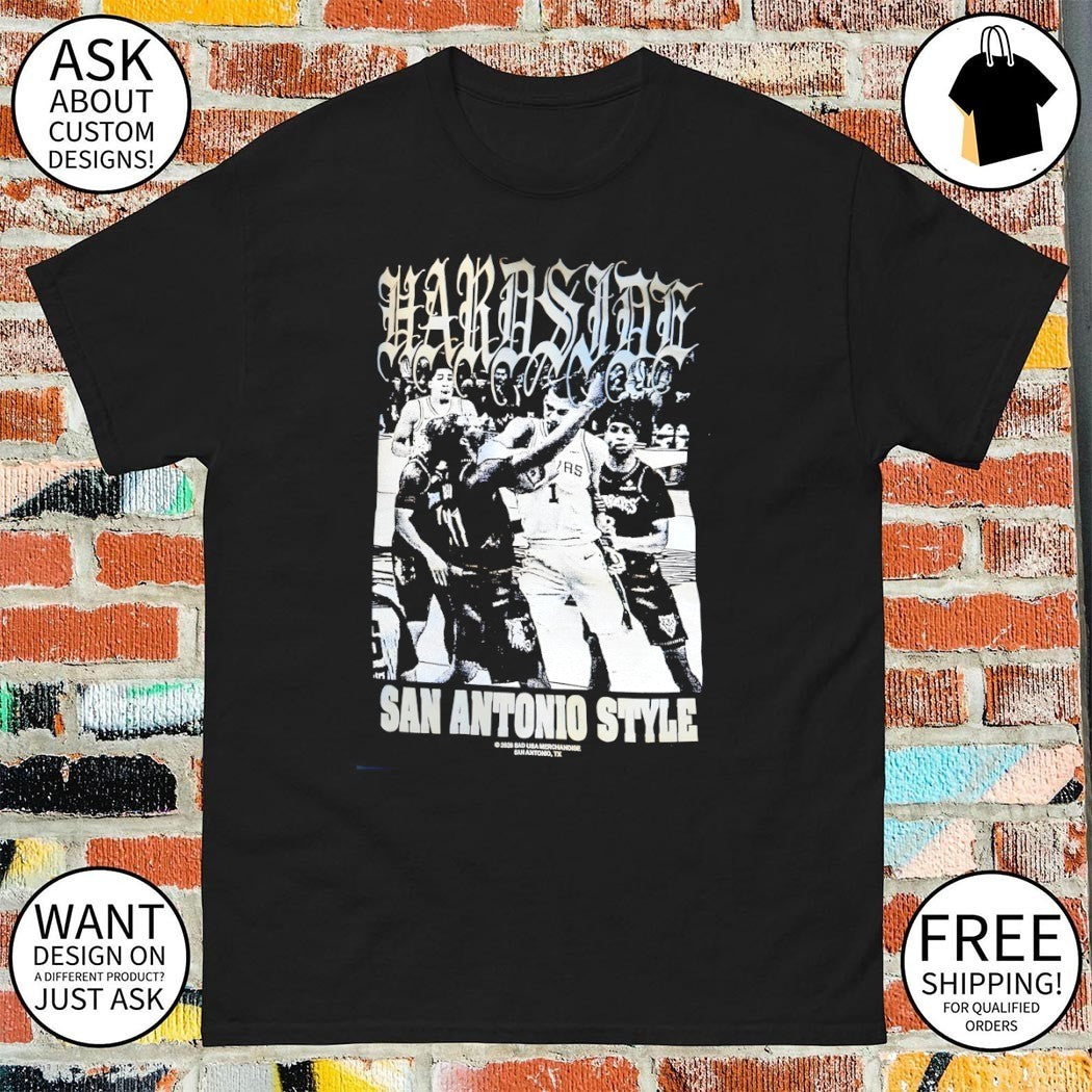 Victor Wembanyama San Antonio Spurs Style Hardside basketball player NBA vintage shirt