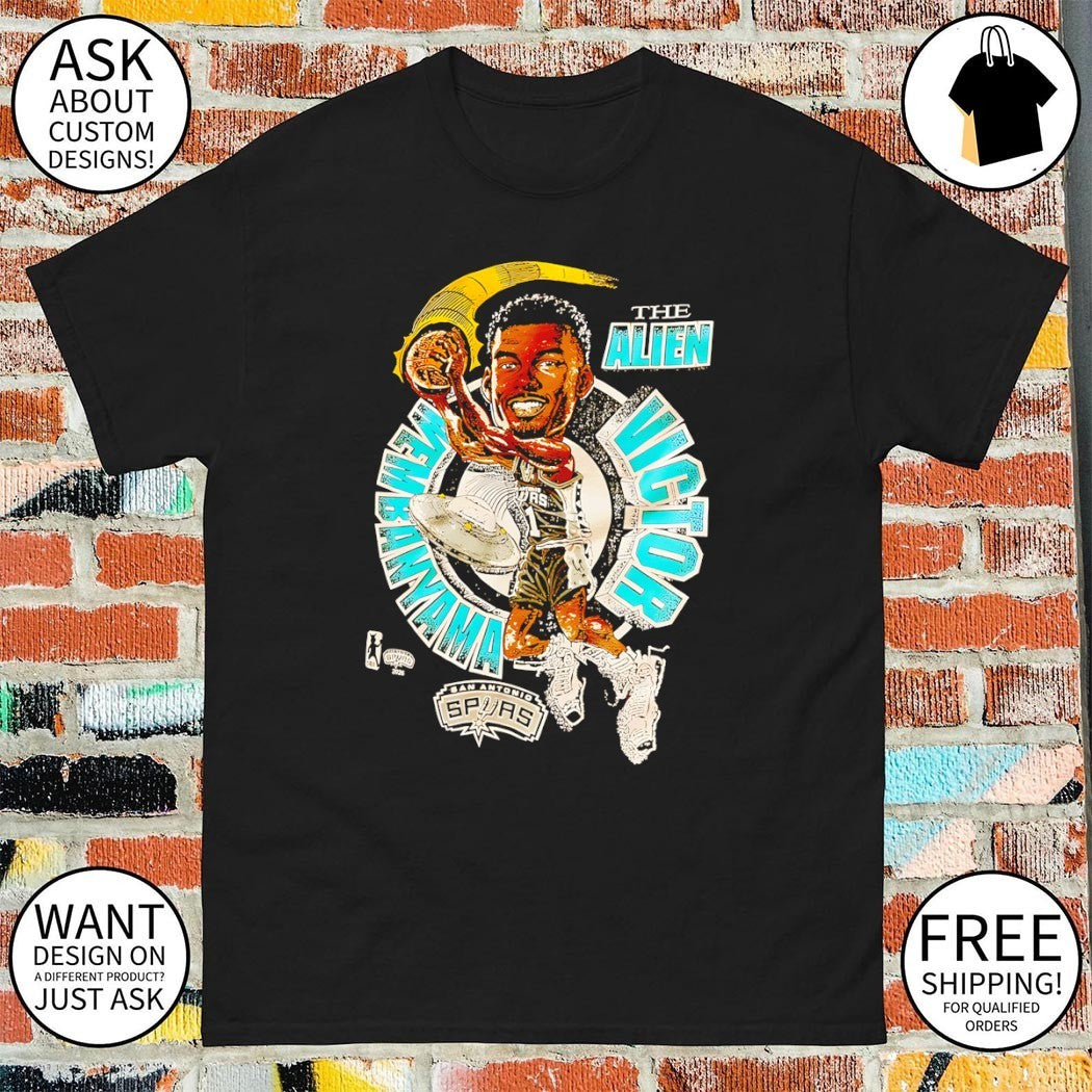 Victor Wembanyama San Antonio Spurs The Alien basketball player shirt