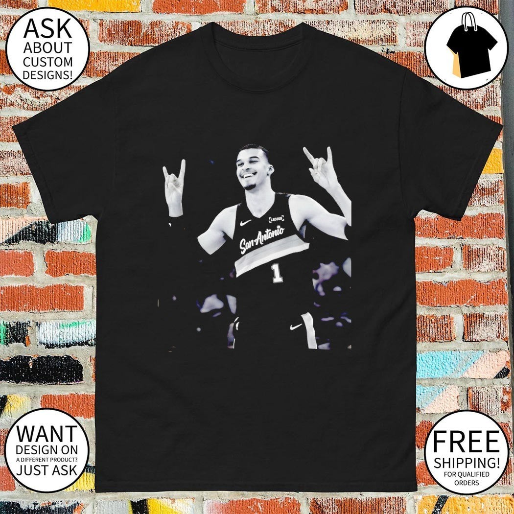 Victor Wembanyama San Antonio Spurs University of Texas Longhorns Hook ’em Horns Spurs Fan NBA shirt
