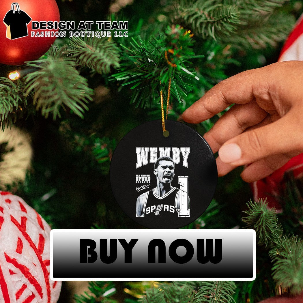 Victor Wembanyama San Antonio Spurs Wemby the Alien 1 basketball signature shirt