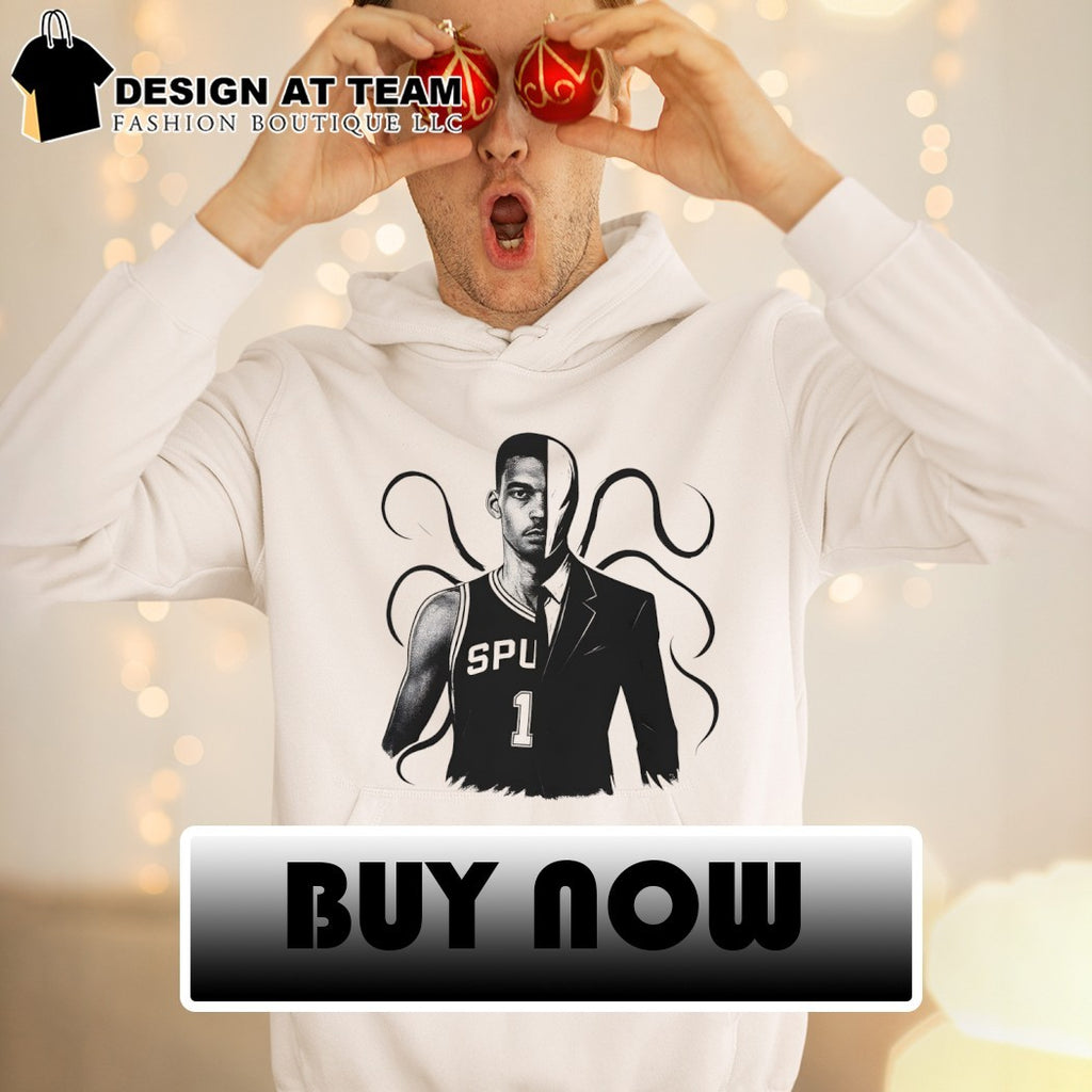 Victor Wembanyama Slenderman Alien San Antonio Spurs Basketball NBA 2026 shirt