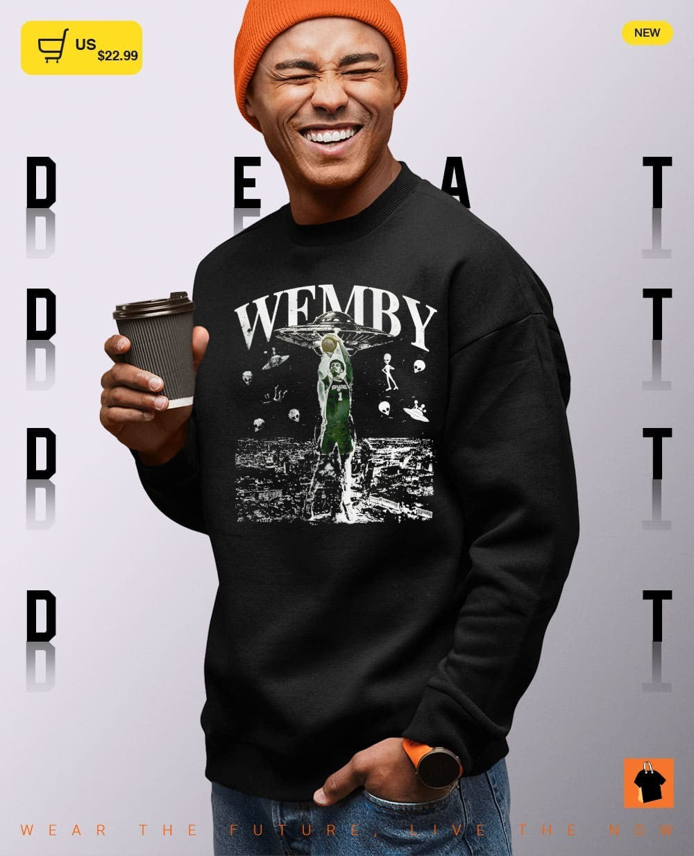 Victor Wembanyama UFO Alien San Antonio Spurs Basketball NBA vintage shirt