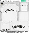 Victor Wembanyama Wemby San Antonio Spurs Basketball NBA 2026 shirt