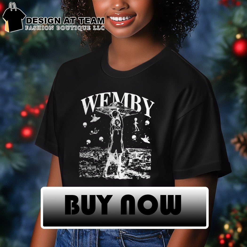 Victor Wembanyama Wemby UFO San Antonio Spurs Basketball NBA vintage shirt
