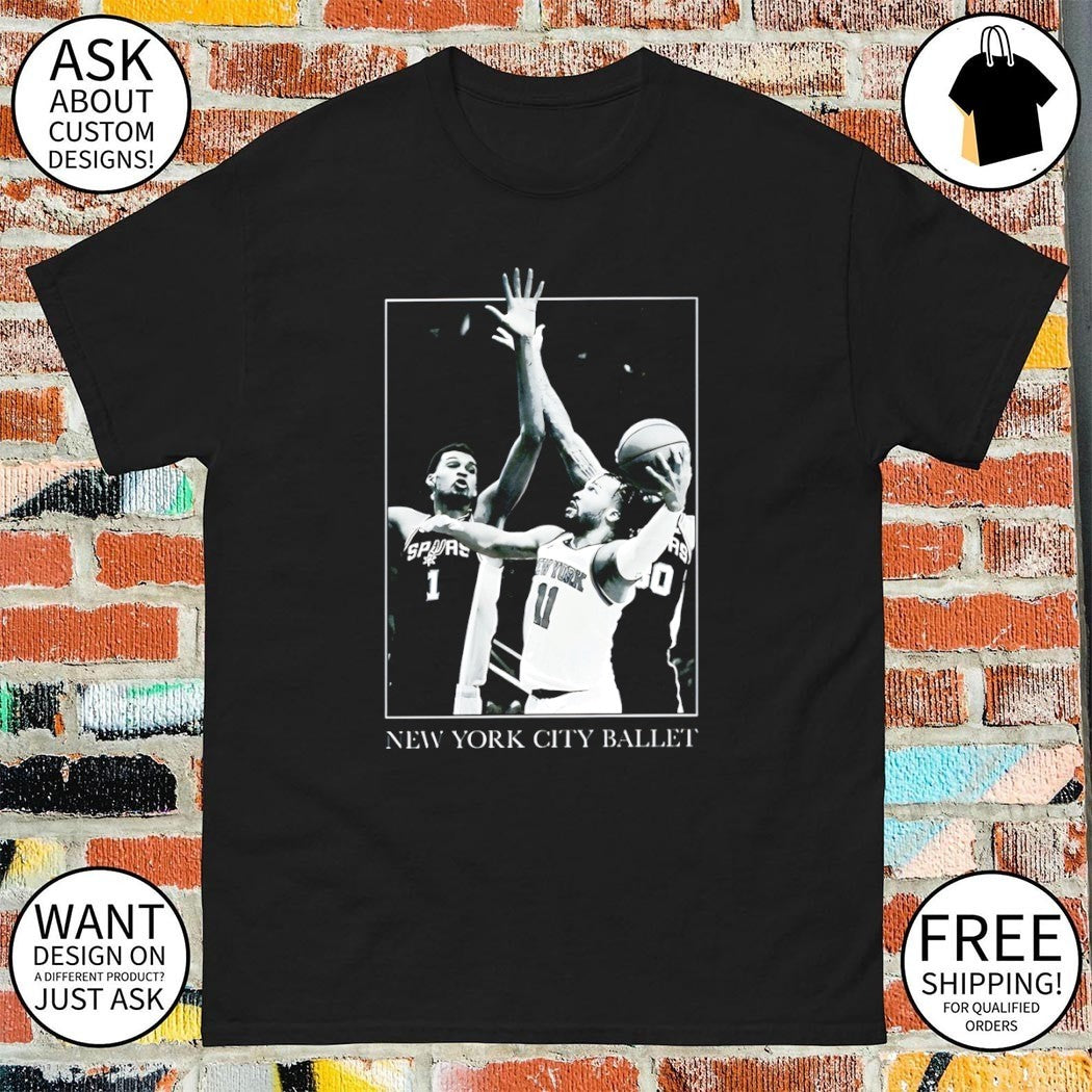Victor Wembanyama and Jalen Brunson New York City Ballet basketball NBA 2026 shirt