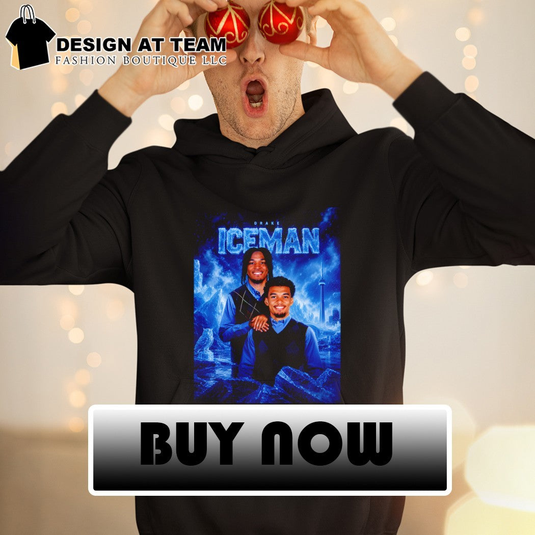 Victor Wembanyama and Stephon Castle x Drake Iceman Step Brother Basketball shirt