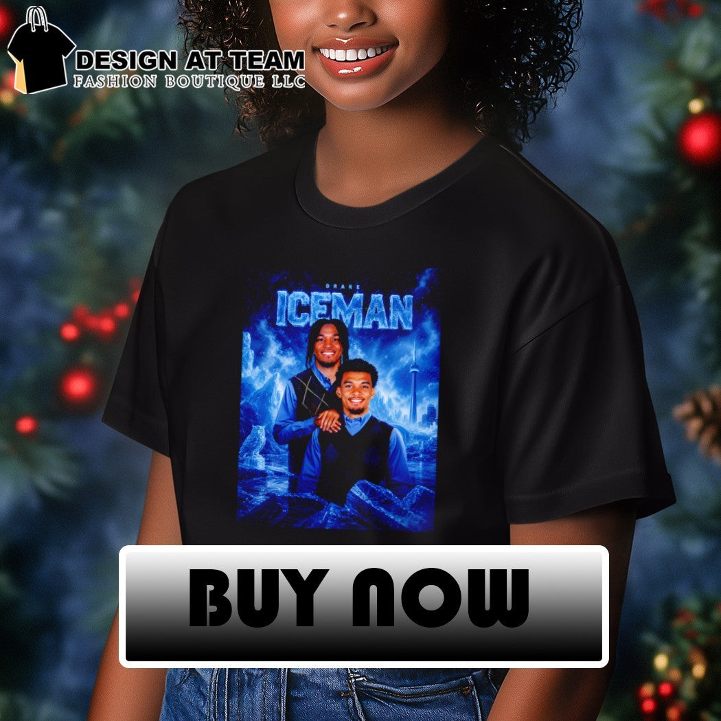 Victor Wembanyama and Stephon Castle x Drake Iceman Step Brother Basketball shirt