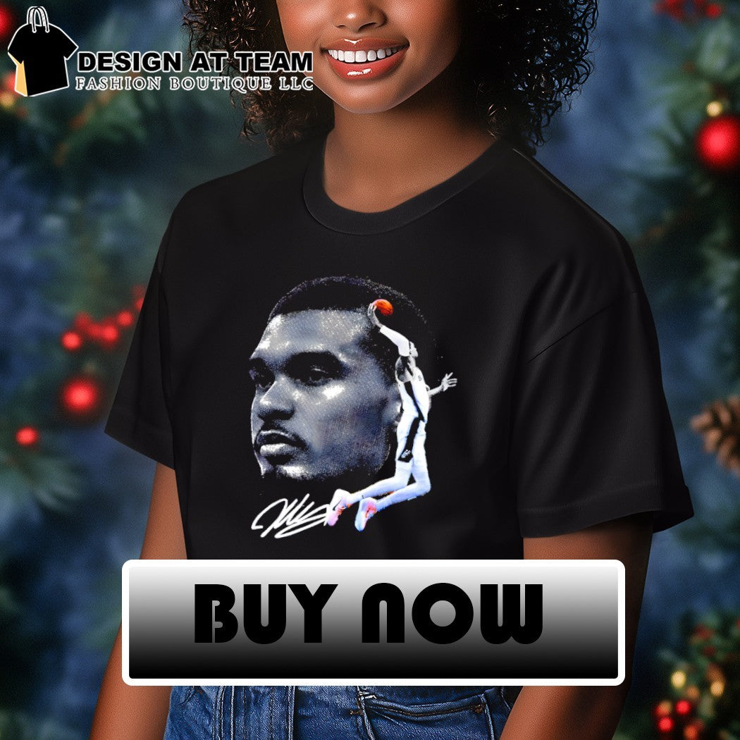 Victor Wembanyama bigface San Antonio Spurs Basketball NBA signature vintage shirt