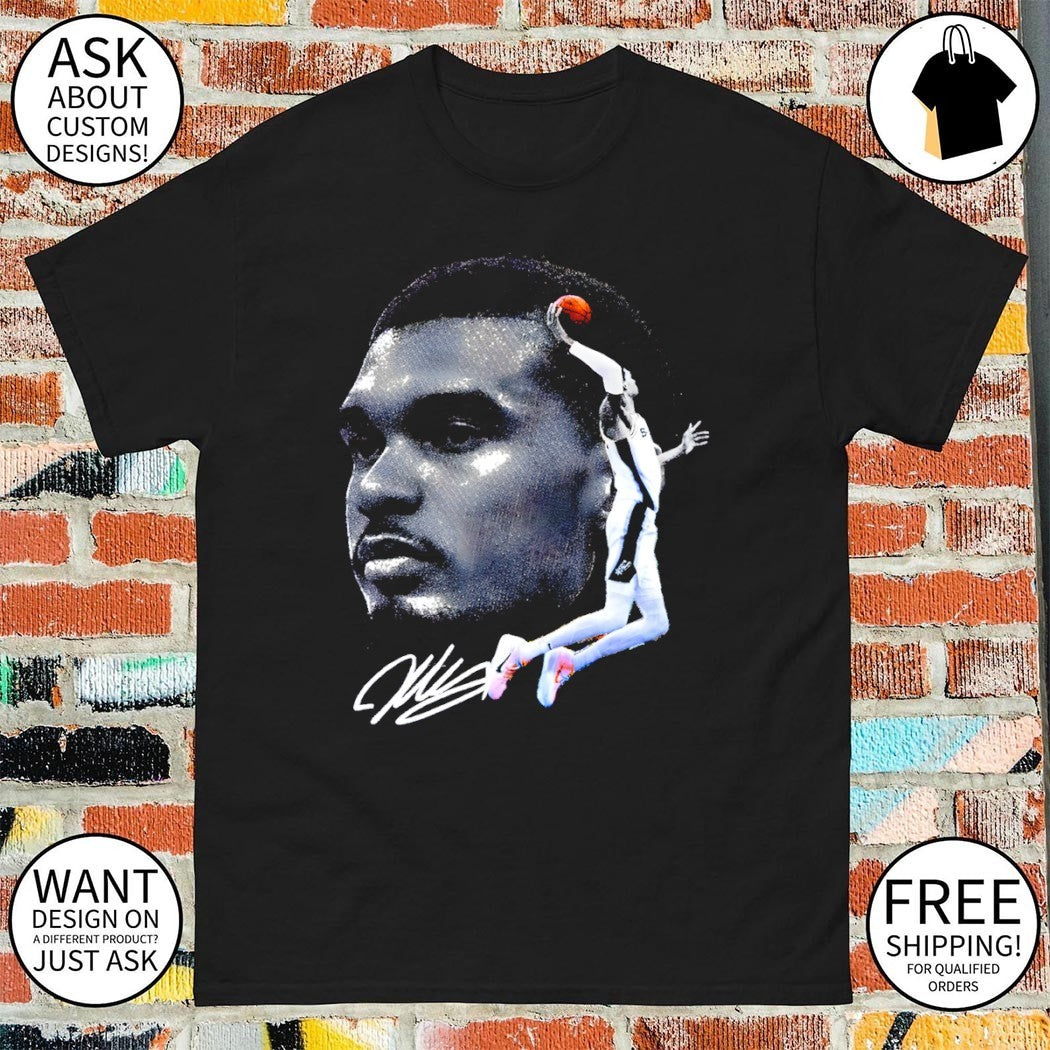 Victor Wembanyama bigface San Antonio Spurs Basketball NBA signature vintage shirt