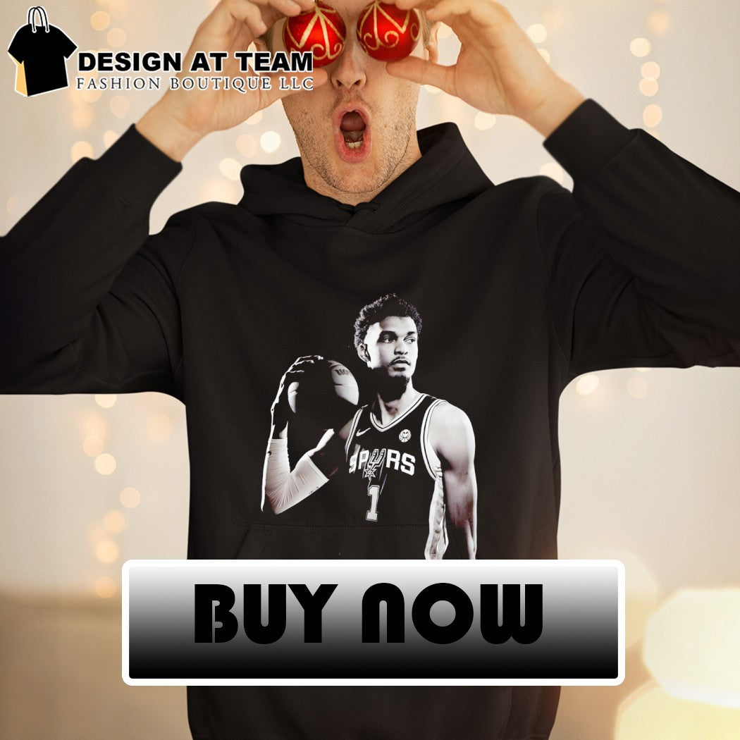 Victor Wembanyama holding ball San Antonio Spurs Basketball NBA 2026 vintage shirt