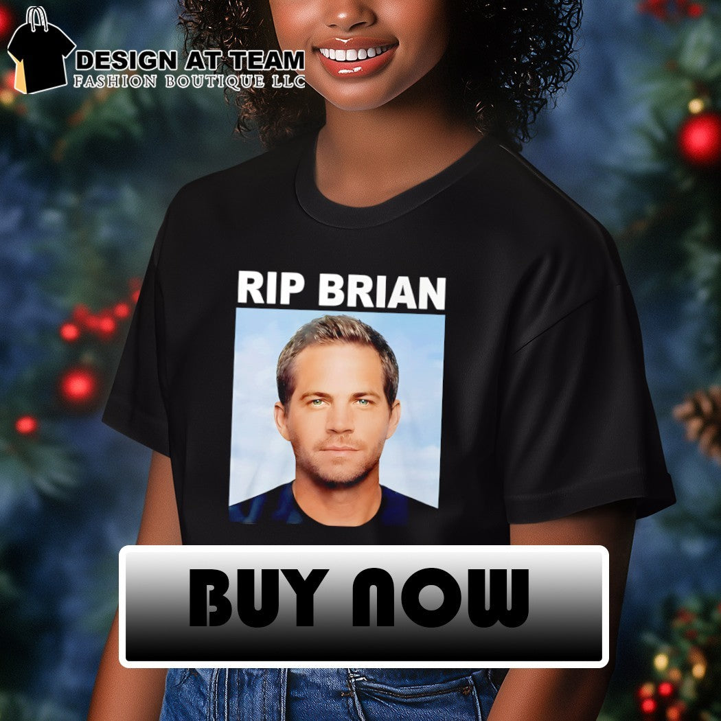 Vin Diesel RIP Brian photo shirt