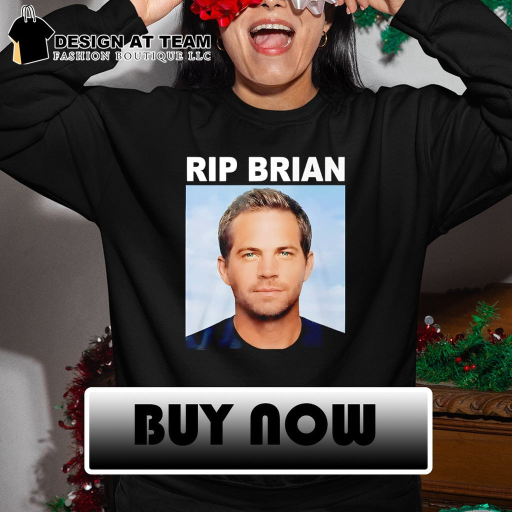 Vin Diesel RIP Brian photo shirt