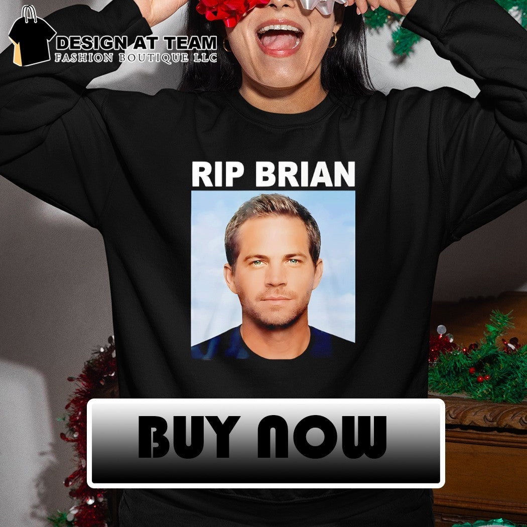 Vin Diesel RIP Brian photo shirt