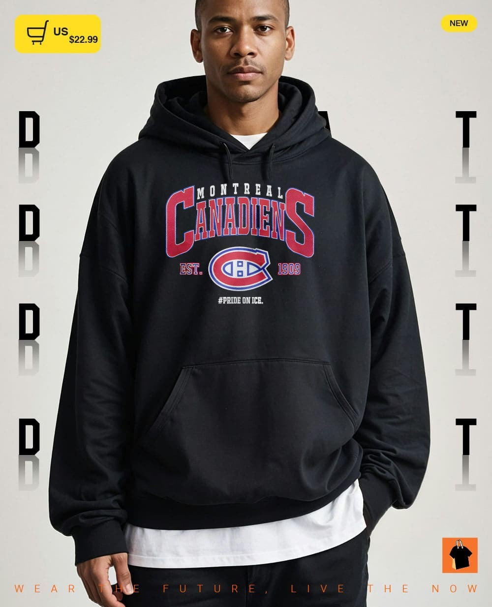 Vintage 90s Montreal Canadiens Hockey pride on ice shirt