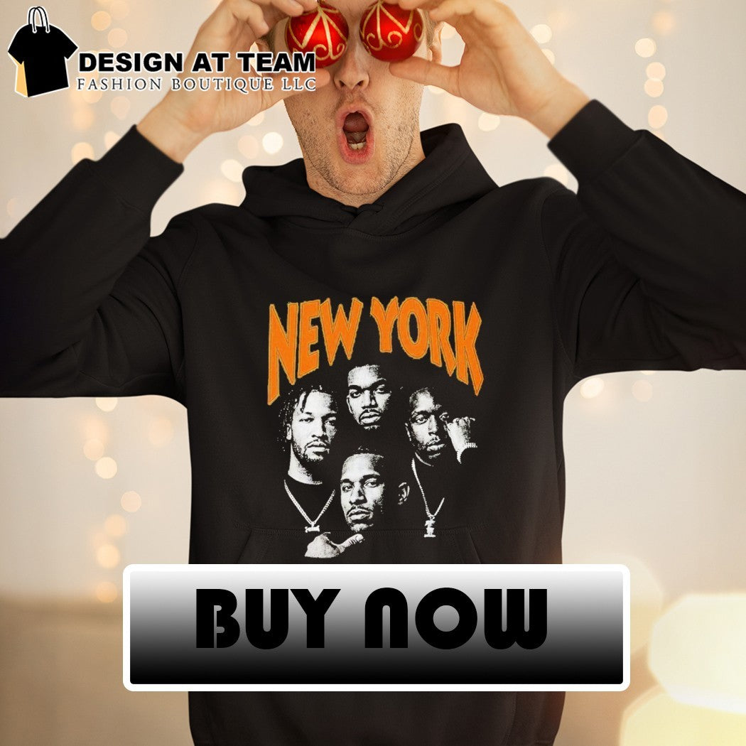 Vintage New York Death Row Brunson Anunoby Hart Towns Robinson Basketball shirt